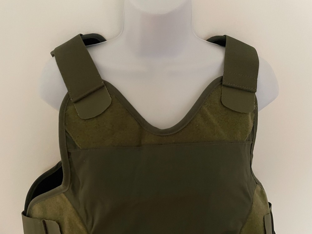 SECOND CHANCE Female Concealable Armor Carrier Spa2 Medium SHORT Olive Green