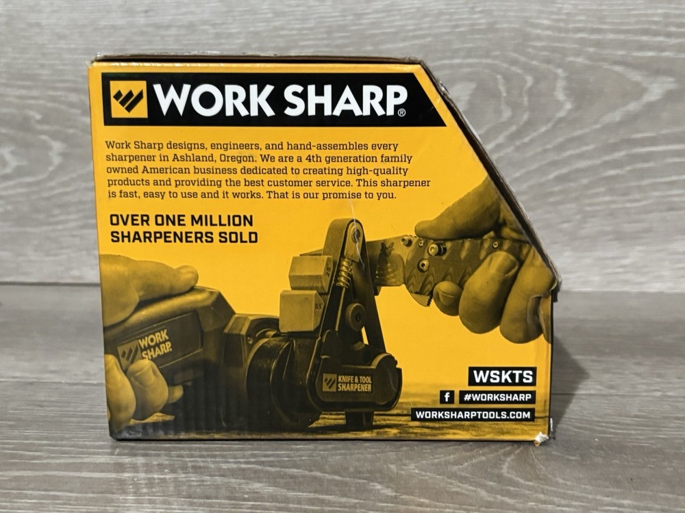 Sharpener - Work Sharp Knife & Tool Sharpener - Black (WSKTS)