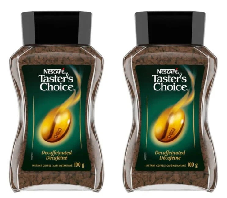 Nescafe Tasters Choice Instant Coffee Decaffeinated 100g (2 Pack)