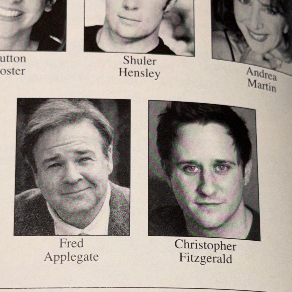 Young Frankenstein Playbill Signed Autographed Broadway Memorabilia