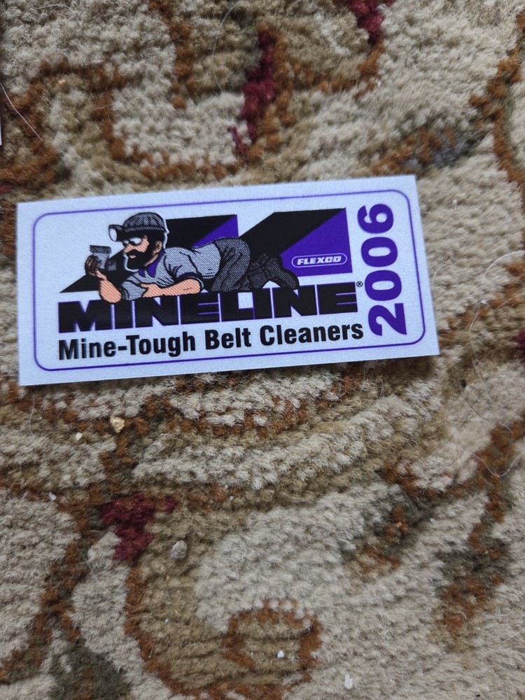 Coal Mining Flexco Sticker Decal Lot 44 total