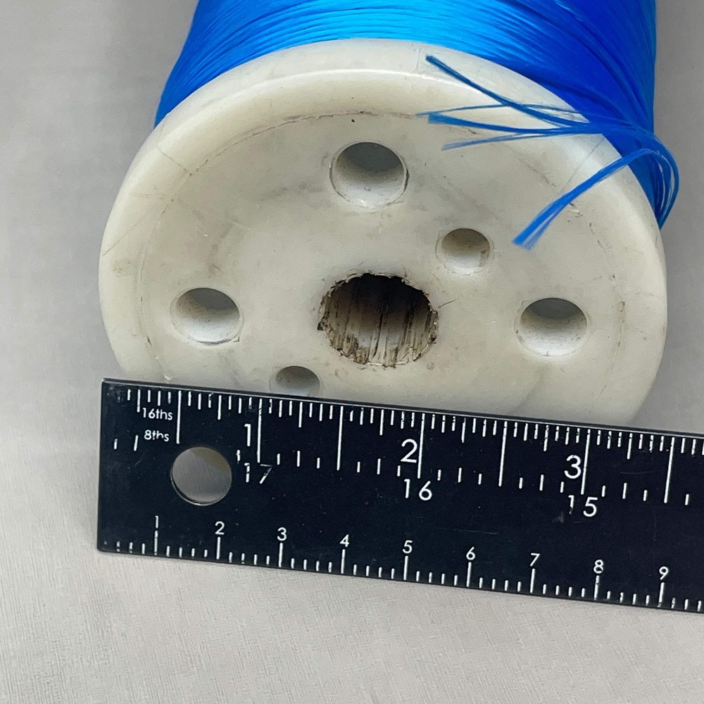 SERVICE THREAD 12/5 Blue Poly Thread for Ind. Sewing Machines & Systems P1000