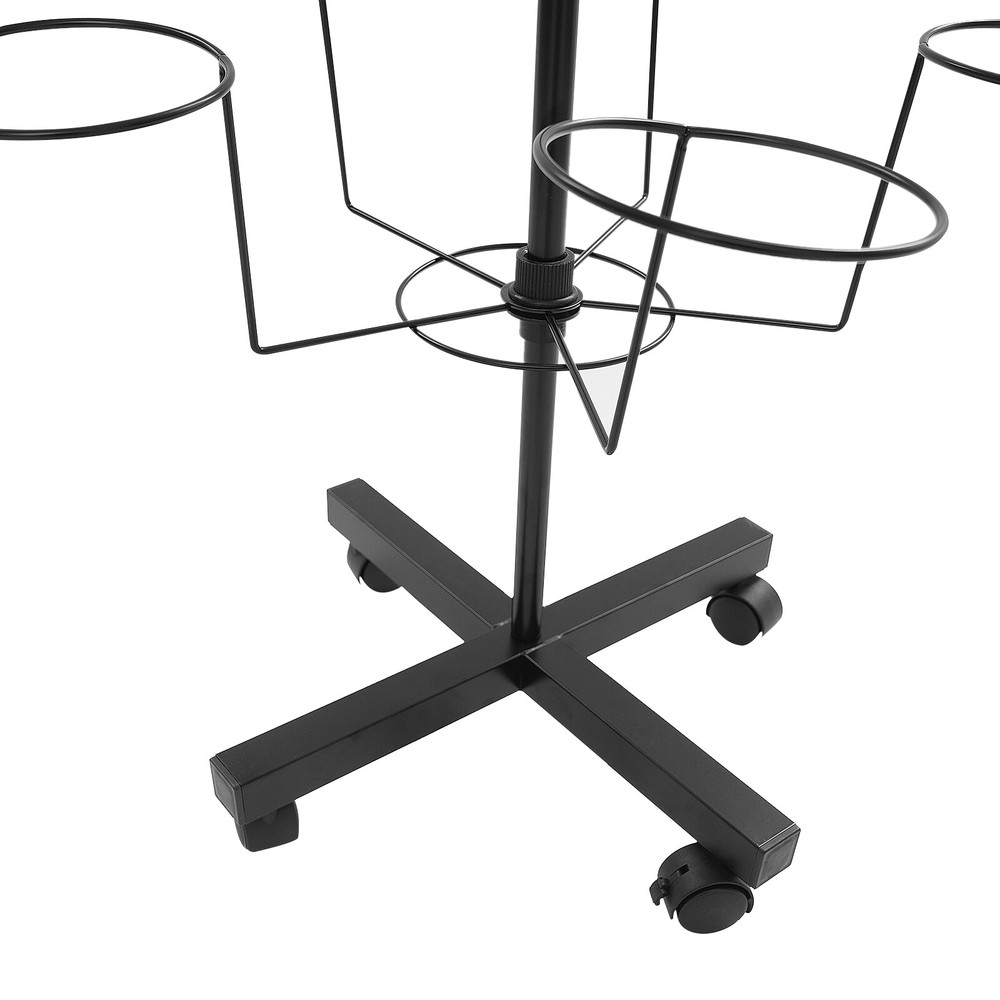 Freestanding Hat Display Stand with 25 Hooks – Durable Iron Storage Solution