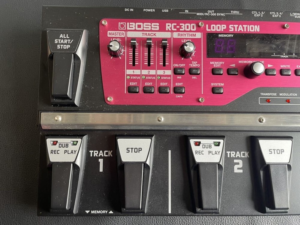 BOSS RC-300 Loop Station Effect Pedal Rare Japan
