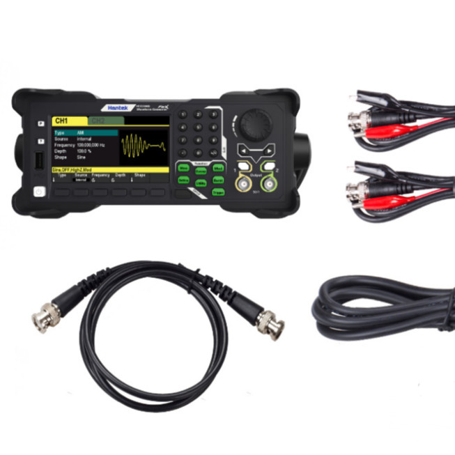Hantek Function Arbitrary Waveform Generator 2CH 25MHz Pulse Freq Harmonic Meter