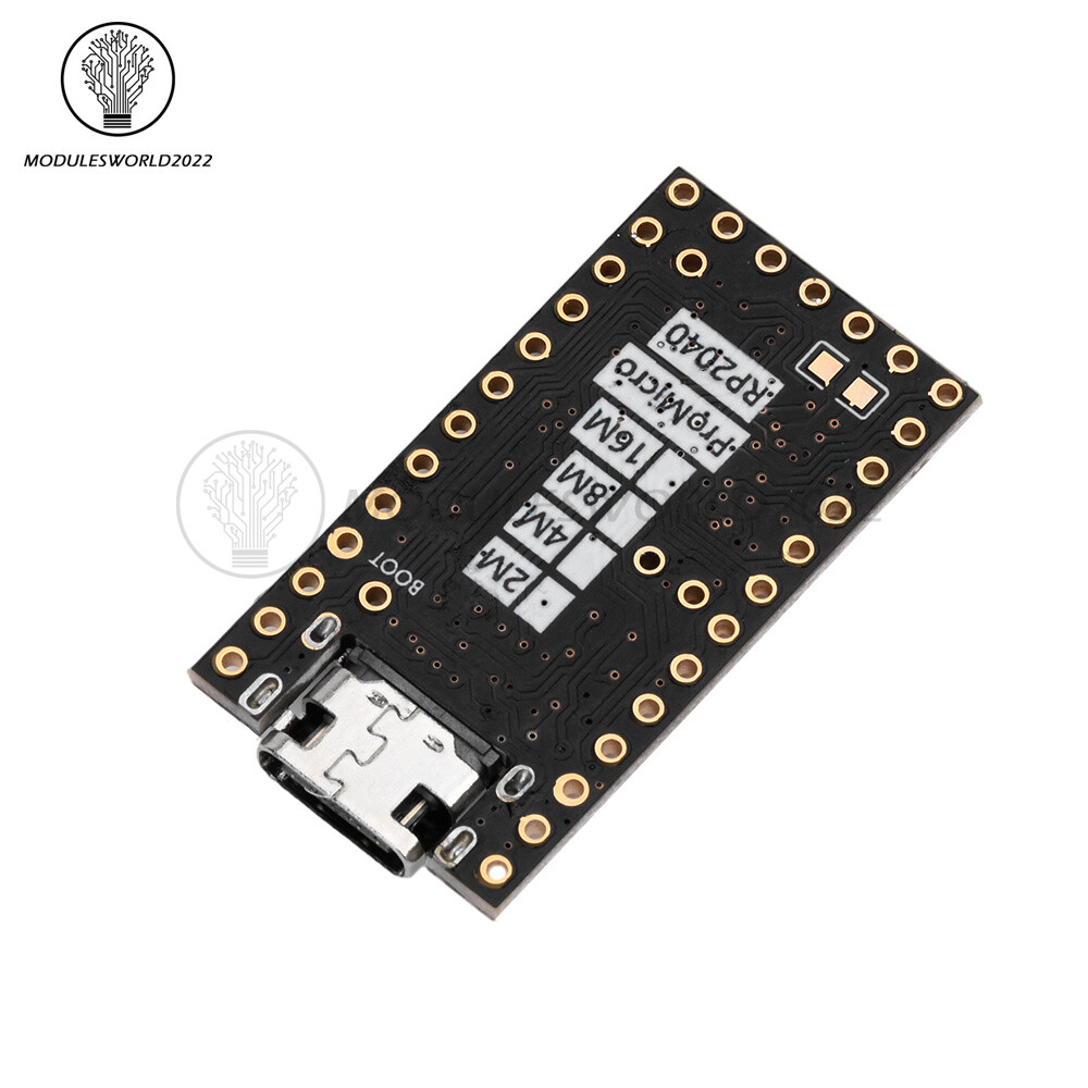 1-10Piece 4/16MB RP2040 Pro Micro Development Board Type-C for Raspberry PI