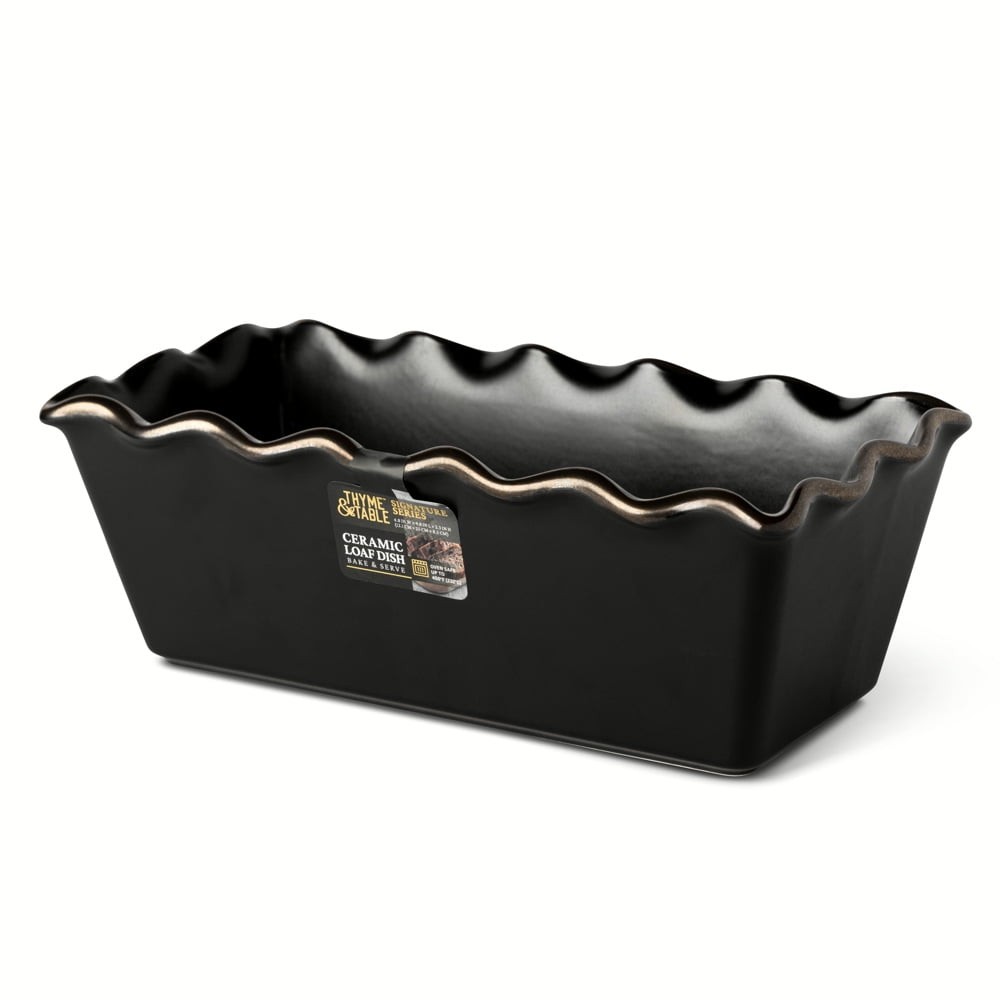 9" Loaf Pan Ceramic Easy Cleaning Bakeware Kitchen Modern