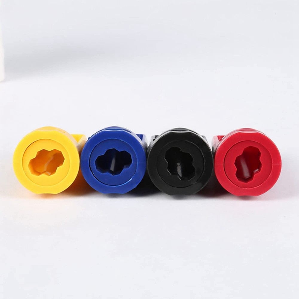 Carpenter Pencil Sharpener- 4 Pack Pencil Sharpener for Flat Carpenter Pencil...