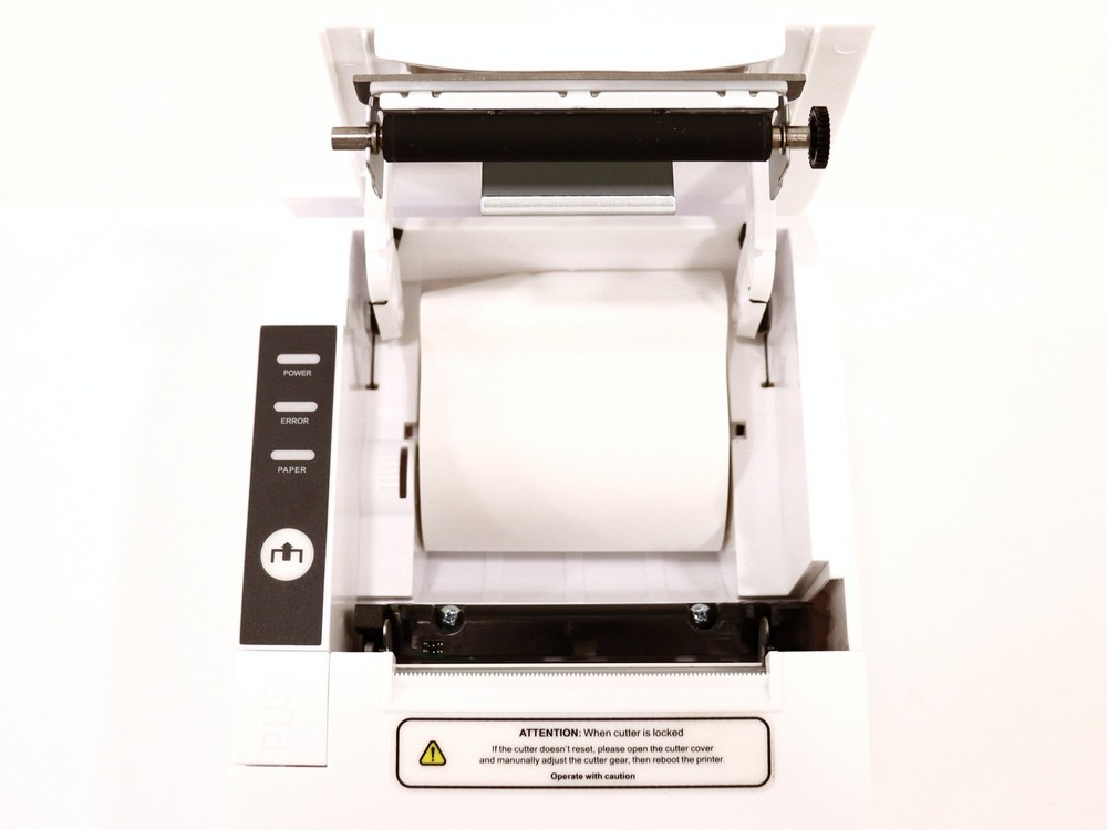 Volcora 500206 Thermal POS Receipt Printer (White)