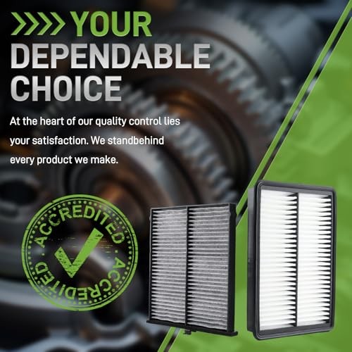 Cabin Air Filter& Engine Air Filter Compatible with Mazda CX-5 2013-2023