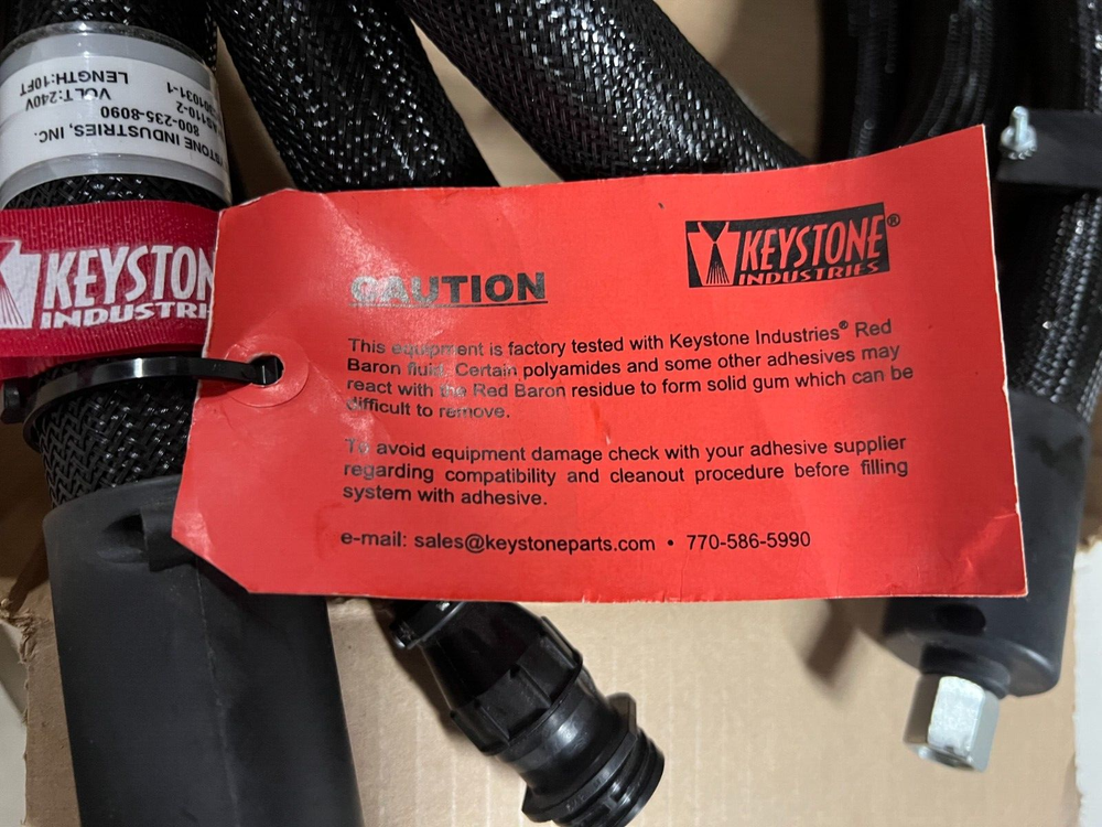 Keystone Industries KSHAS110-2 10ft 240V NEW