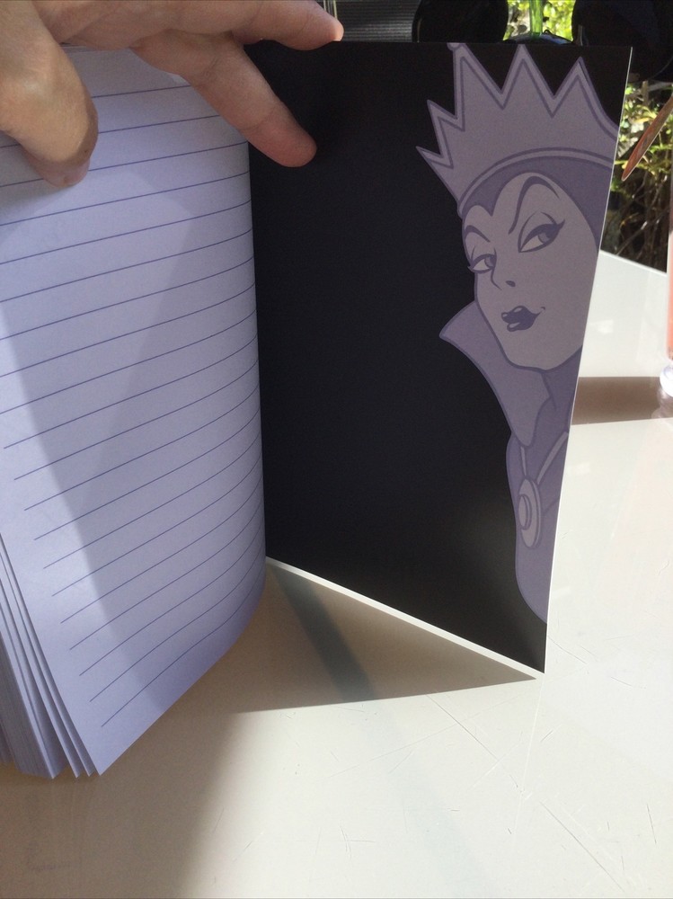 DISNEY VILLAINS EVIL QUEEN A5 LINED NOTEBOOK BRAND NEW