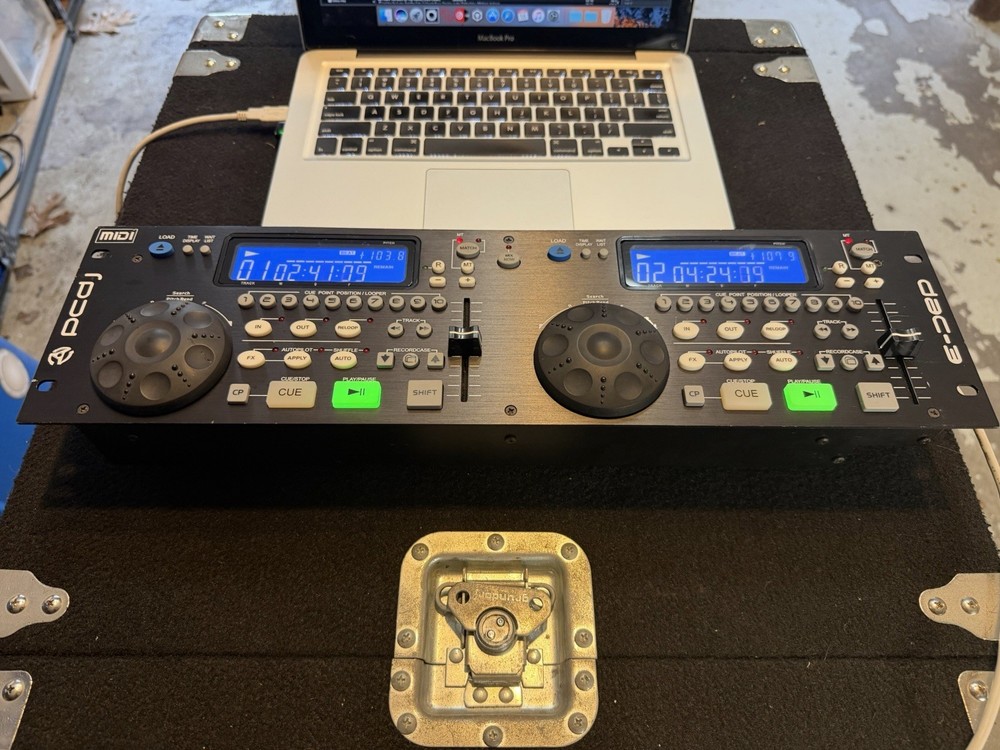 PCDJ DAC 3 Digital Audio Virtual DJ Pro Rackmount Mobile DJ Controller