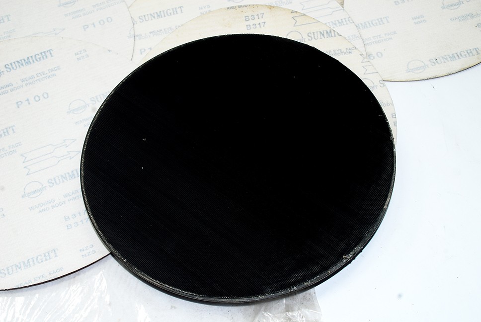 ShopSmith Mark V 500 12 inch Steel Sanding Disc with Hook & Loop Stick-On back