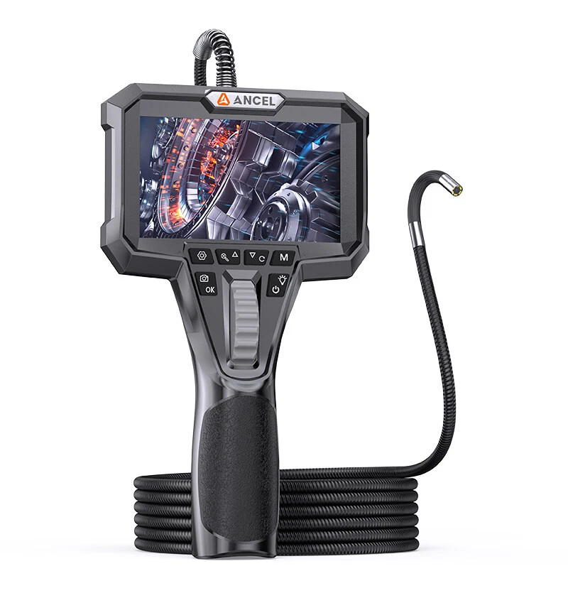 ANCEL Dual Camera Endoscope 6.2MM Two-Way Articulating Borescope User's Manual