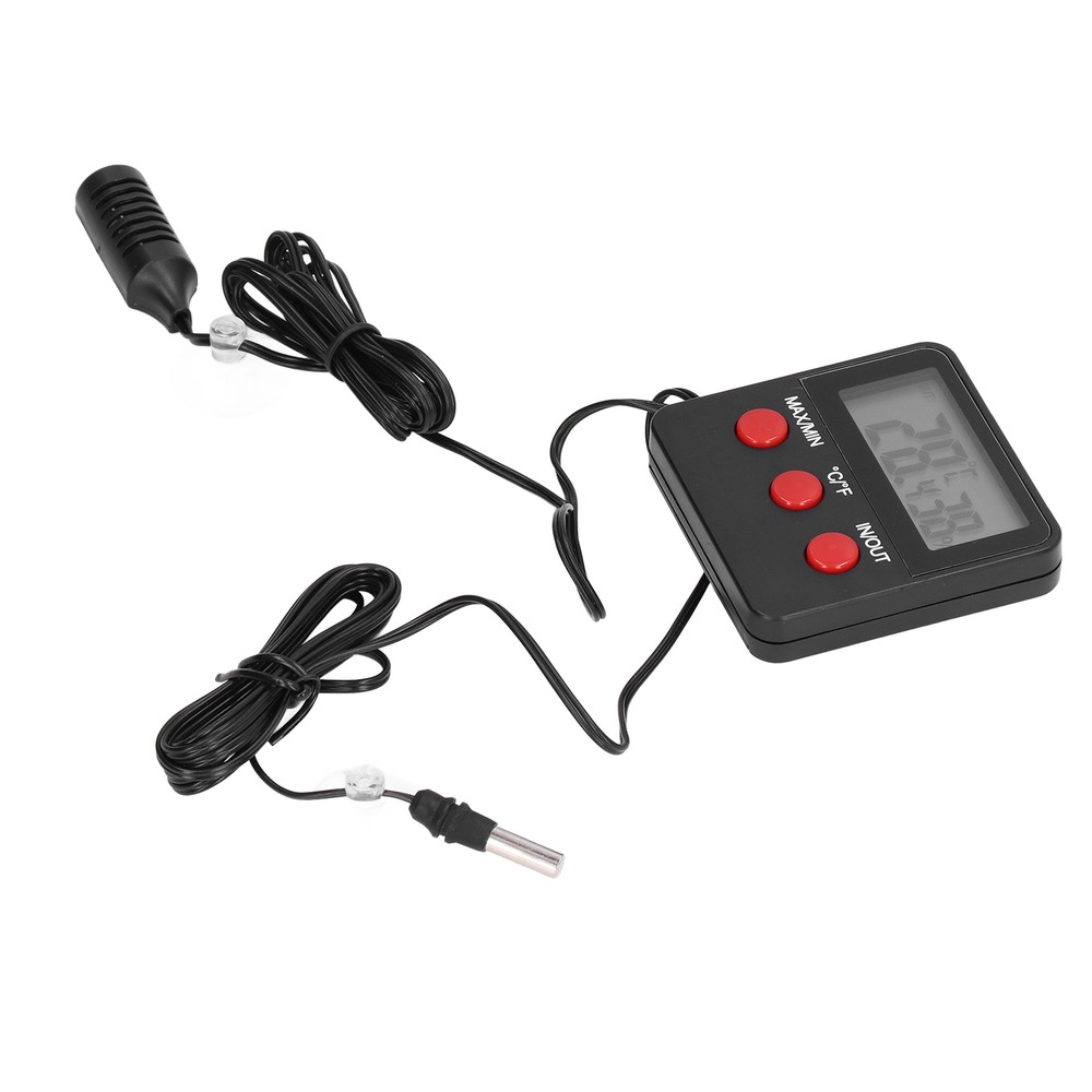Humidity Temperature Gauge Thermometer Digital Temp Sensor Meter Hygrometer