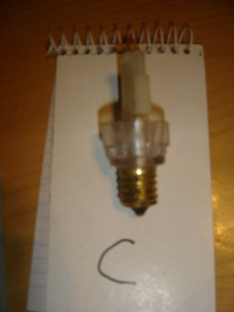 EXIT SIGN CONVERSION TWO BULB SYSTEM- ABCO