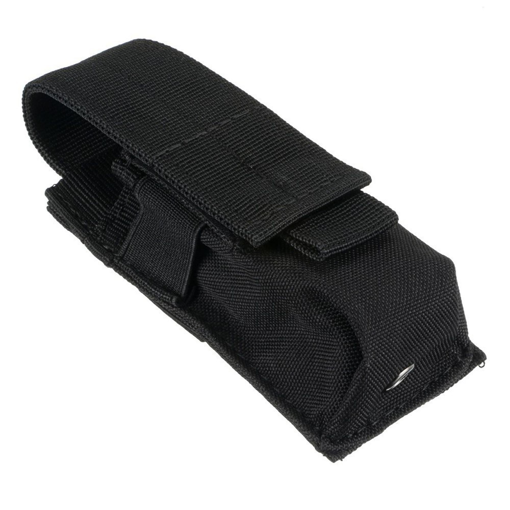 Black Tactical Tools Pouch Bag Flashlight Small Phone&Tool Holder Carry Case A