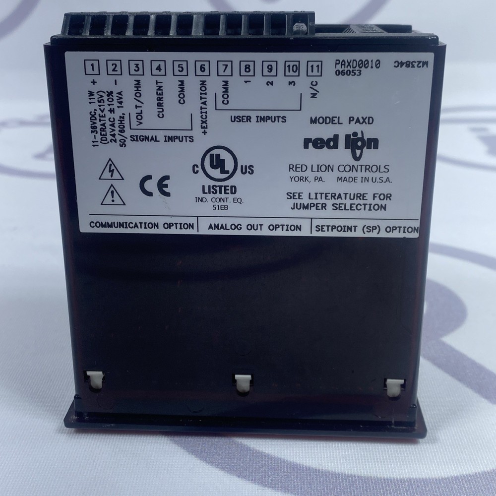 Red Lion PAXD0010 Digital Panel Meter Overnight Shipping Available