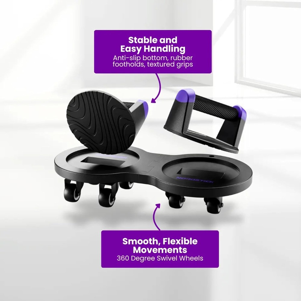 Multi Slider Home Gym Workout Device – All-in-One Core Training System W/