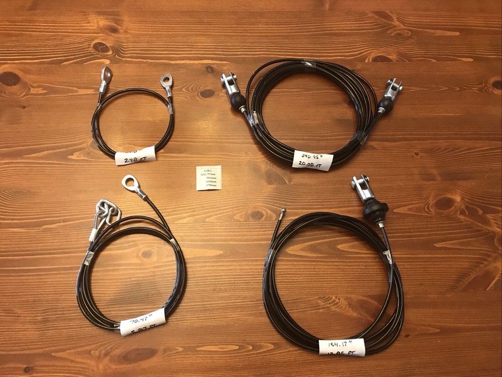 Home Gym Replacement Cables Set Of 4