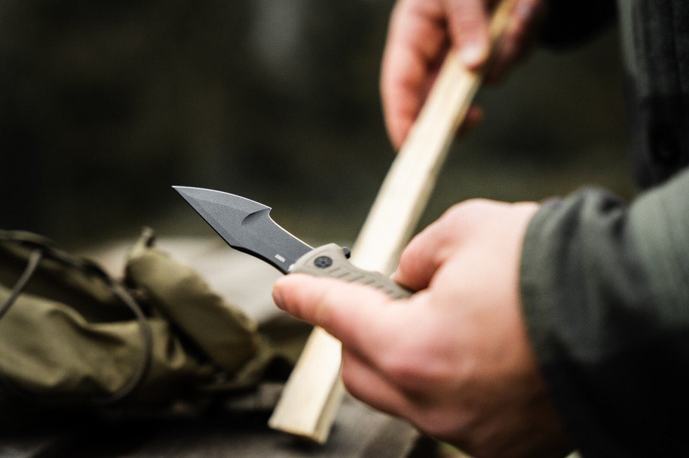 Boker Plus Micro Tracker Folder Pocket Knife 3.12" Blade 154CM EDC ✔️ 01BP0002