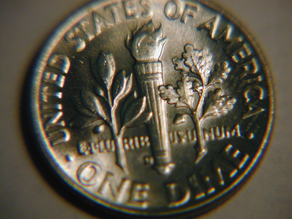 1957-D Roosevelt Dime BU uncirculated #1