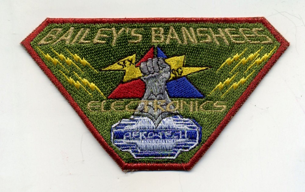 SAAB Space: Above & Beyond Embroidered Iron-on Patch - Bailey's Banshees