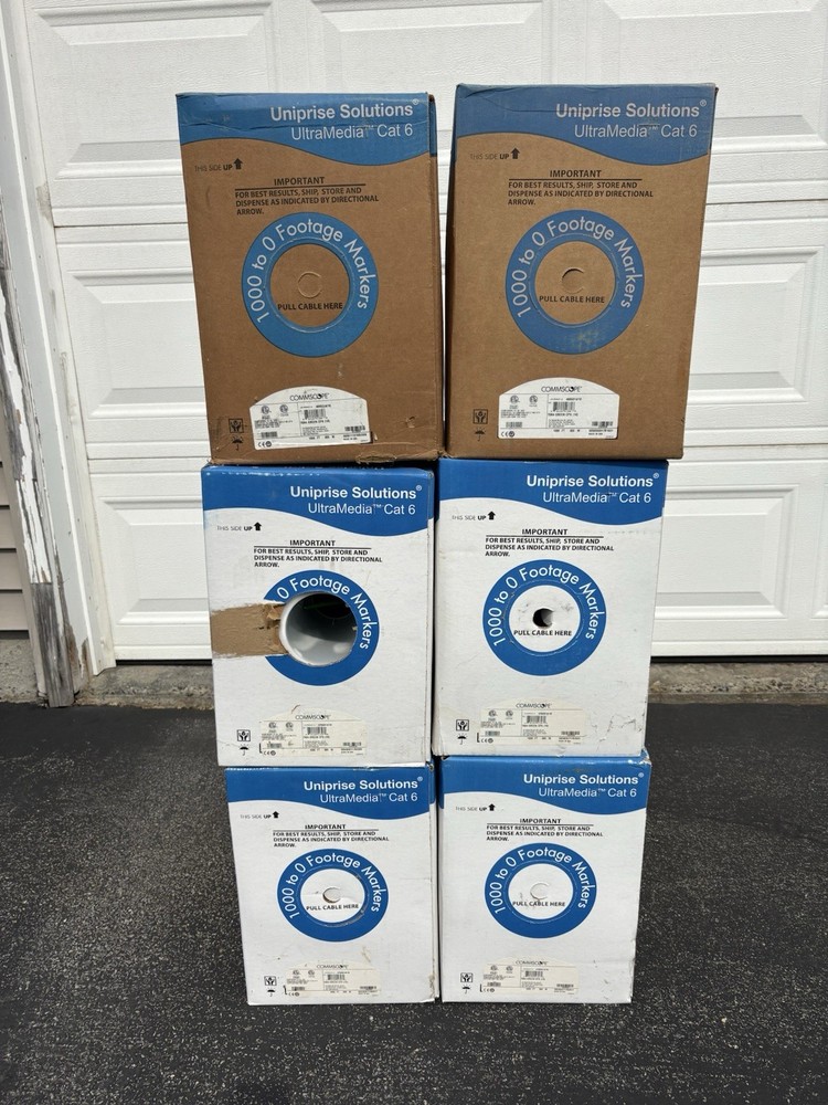 CommScope Cat 6 Network Cable Copper 23AWG Green