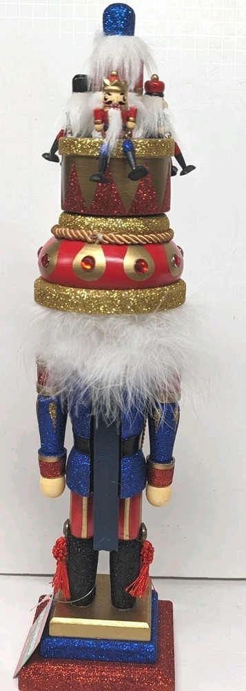 Kurt Adler 20" Hollywood Nutcracker Music Box Hat Nutcracker