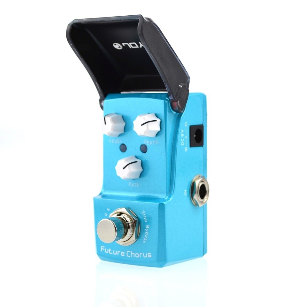 Joyo JF-316 Future Chorus True Bypass Mini Pedal w/ 2 Patch Cables