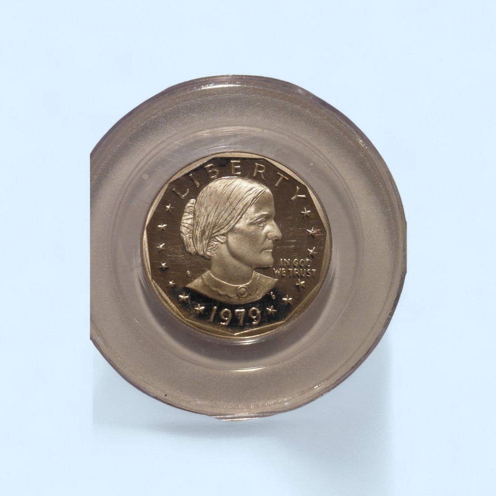 1979-S Susan B. Anthony Dollar PCGS PR69DCAM Type 1
