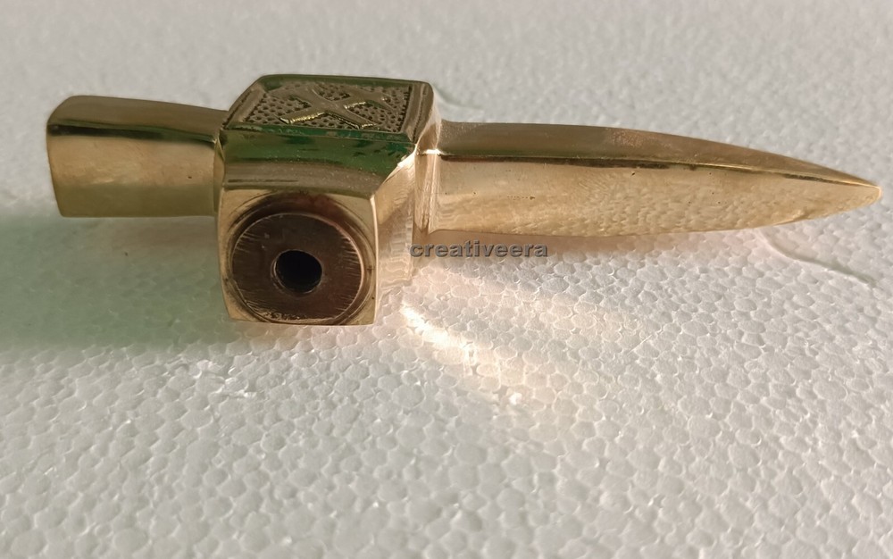 Vintage Style Antique Solid Brass Head Handle For Designer Walking Cane Stick