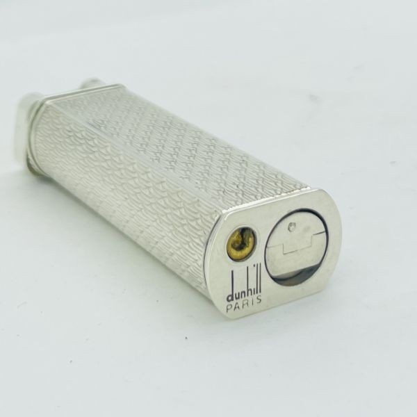 Working Dunhill Gas Lighter silver Sylphide without box