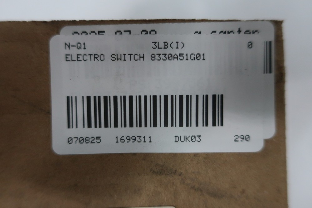 Electro Switch 8330A51G01 Rotary Cam Switch