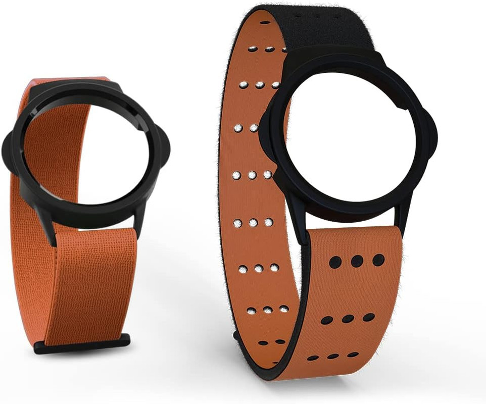 Mz-Switch Replacement Arm & Wrist Straps - Orange - Vibrant, Adjustable & Comfor