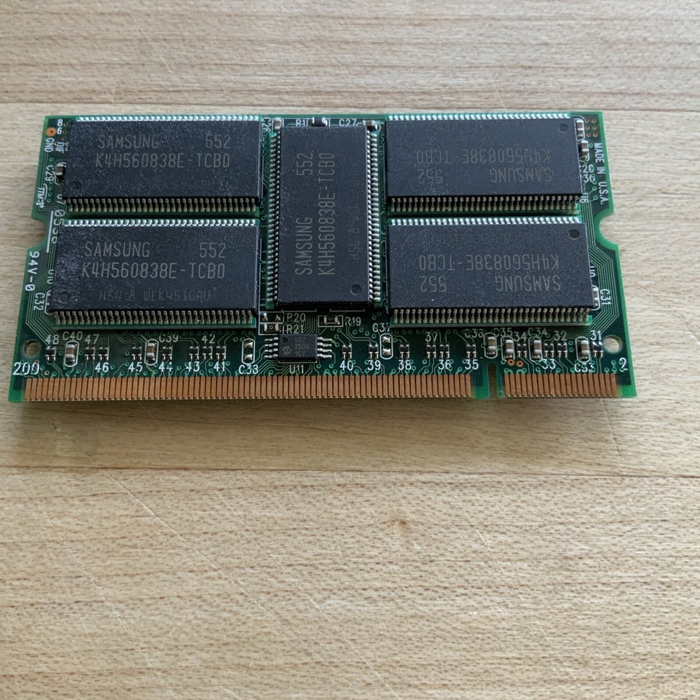 128MB Cisco SODIMM DDR PC-2100 ECC RAM Memory Module CIS-15-7331-01