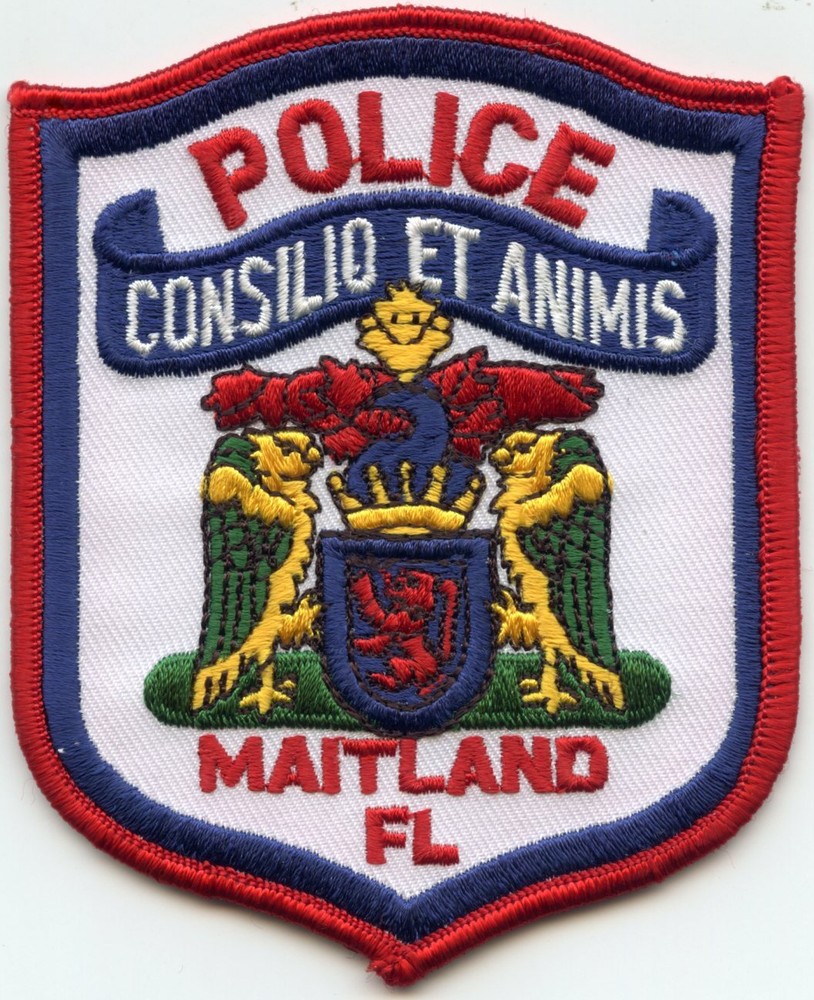 MAITLAND FLORIDA FL POLICE PATCH