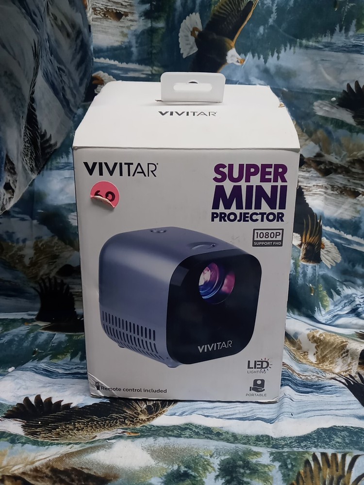 VIVITAR SUPER MINI PORTABLE PROJECTOR 1080P