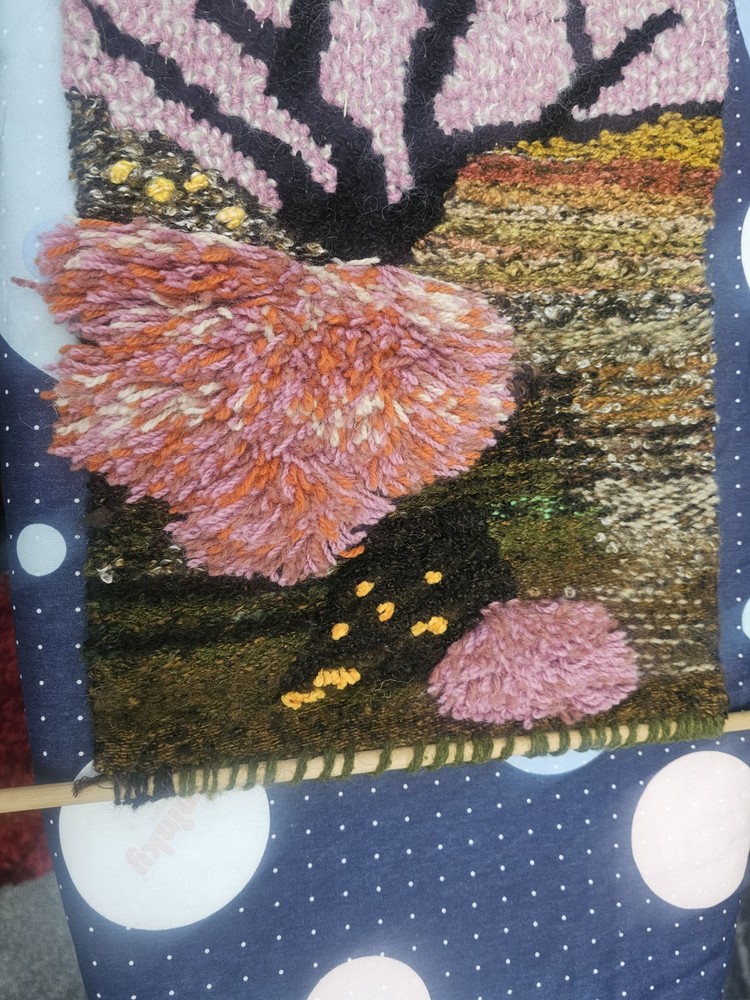 Hand Weaved Picture Wall Hanging