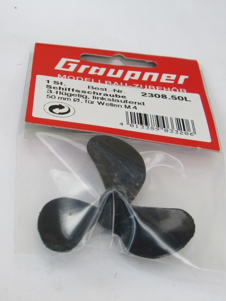 RC MODEL SHIP FITTING GRAUPNER #2308 50L PROPELLER