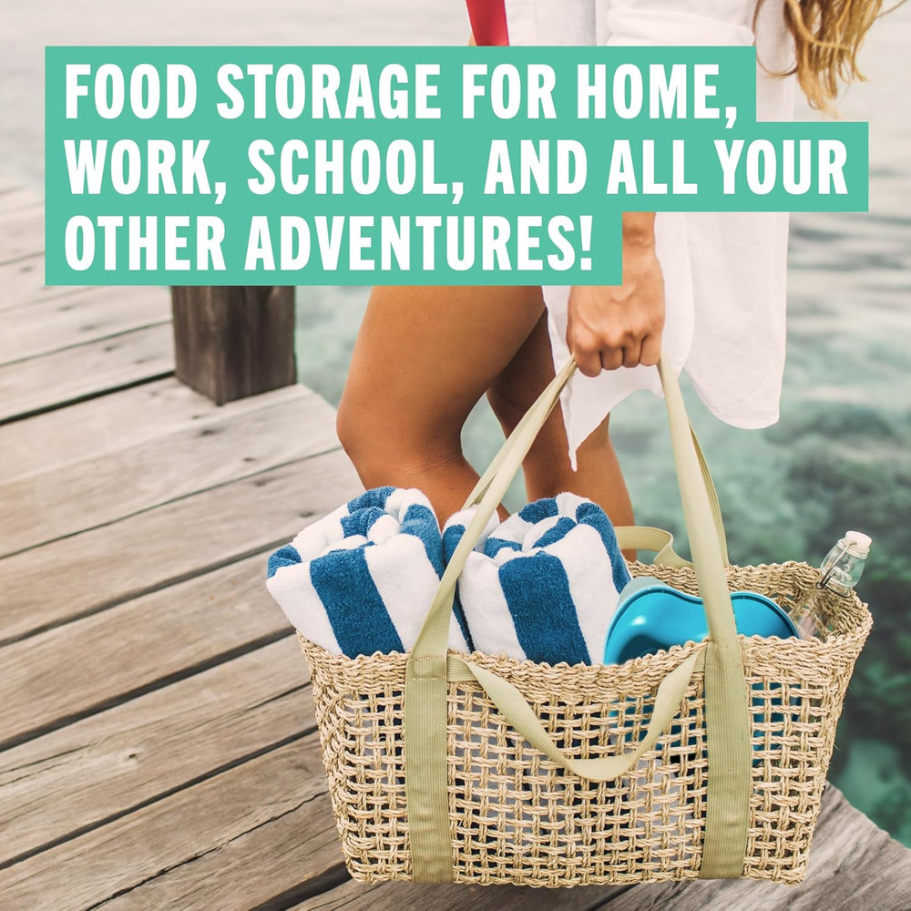 Food Storage, Aqua Blue