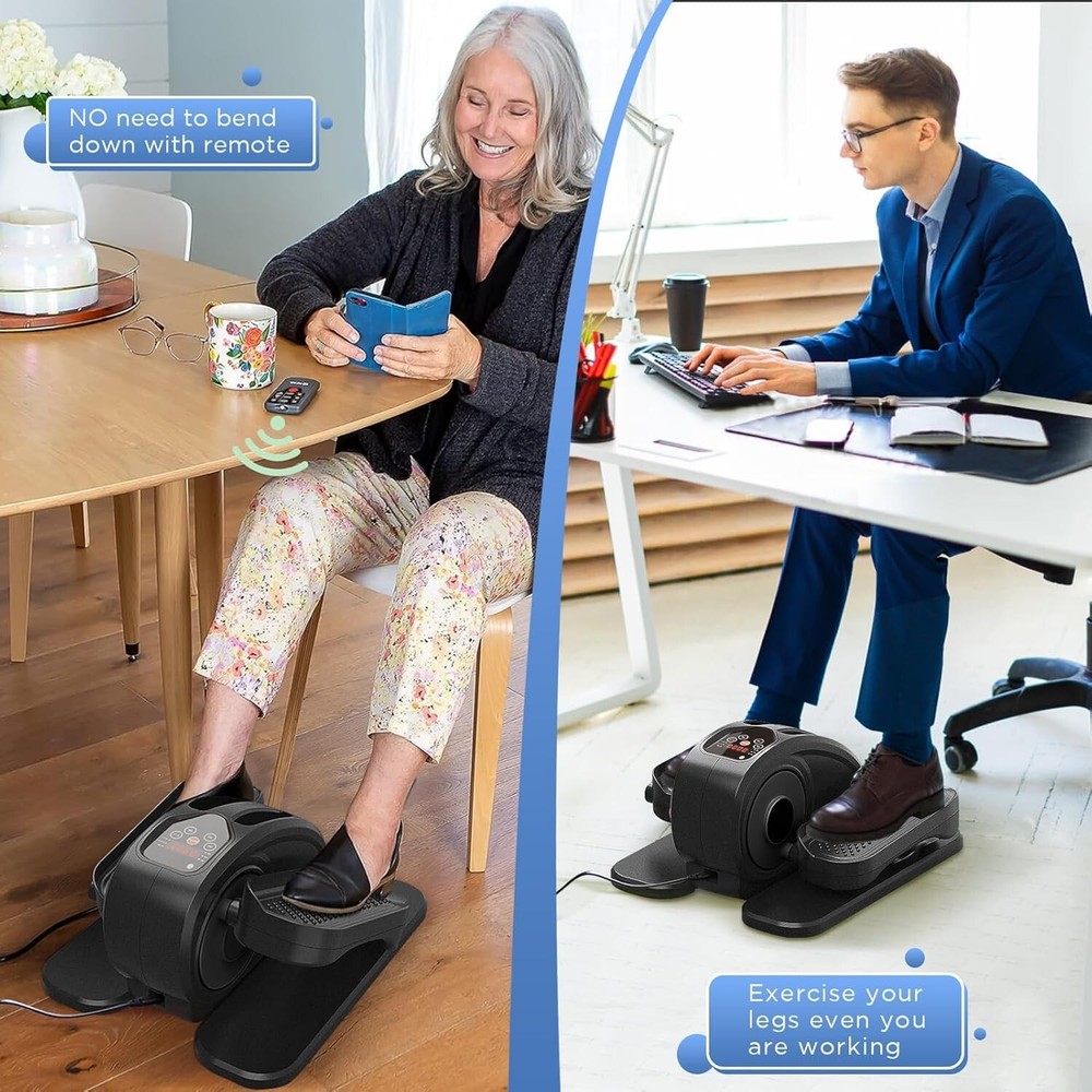 NEW Ellipse Leg Exerciser for Seniors, Electric Seated Eclipse Exercise Training