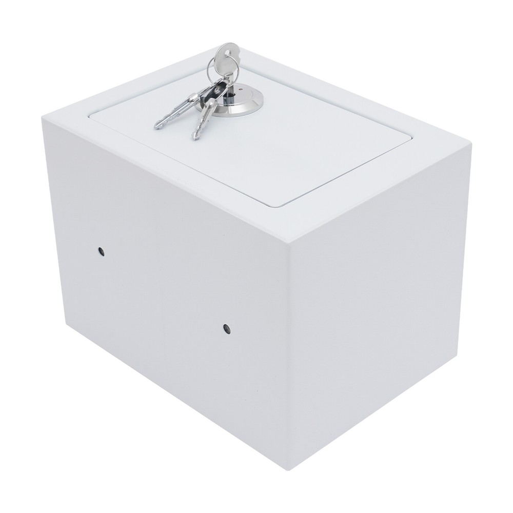 Compact Free Standing Security Safe Box for Cash and Valuables Storage