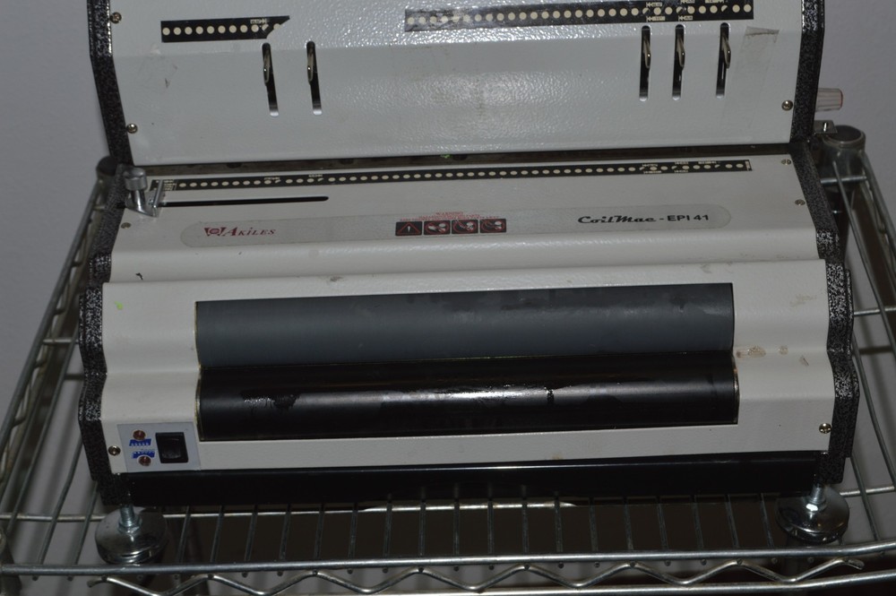 AKILES COILMAC -EPI 41 ELECTRIC COIL BINDING MACHINE (HTY22)