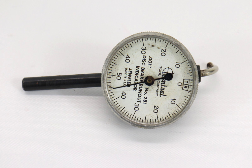 Central Tool Company Disc Brake Run-out Indicator #281