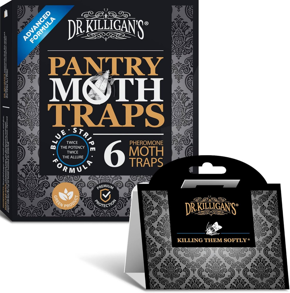 Dr. Killigan'S Premium Double Potent Pantry Moth Traps with Pheromones Prime, St
