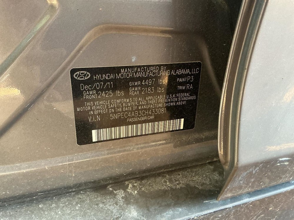 Engine ECM Electronic Control Module 2.0L Turbo Fits 11-14 SONATA 4723074