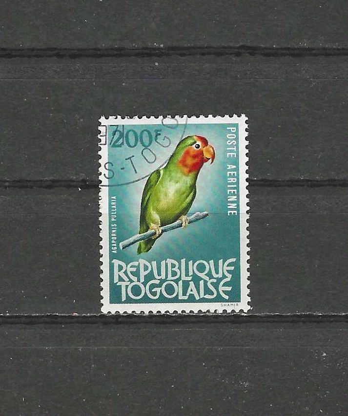 TOGO , 1964 , BIRDS , 200fr STAMP , PERF , USED