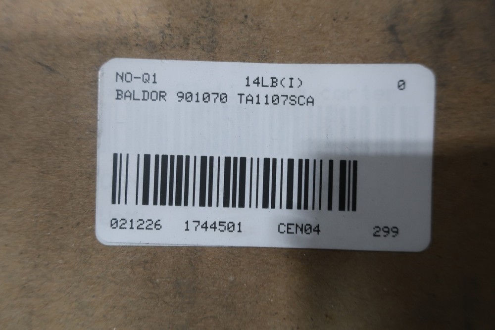 Baldor 901070 TA1107SCA Adapter Kit